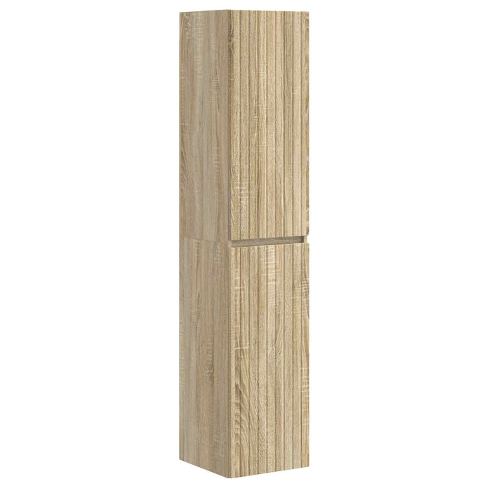 Set de mobilier pentru baie 3 buc. Stejar Sonoma WALTI