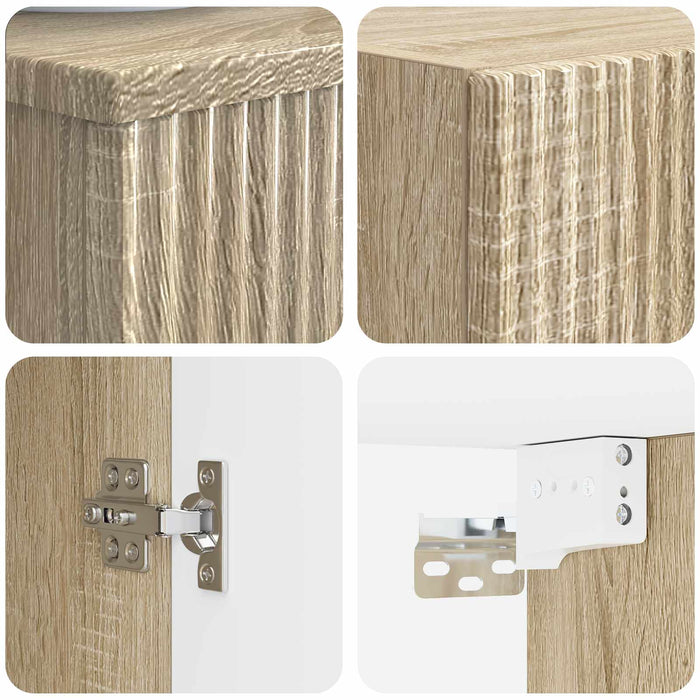 Set de mobilier pentru baie 2 buc. Stejar Sonoma WALTI