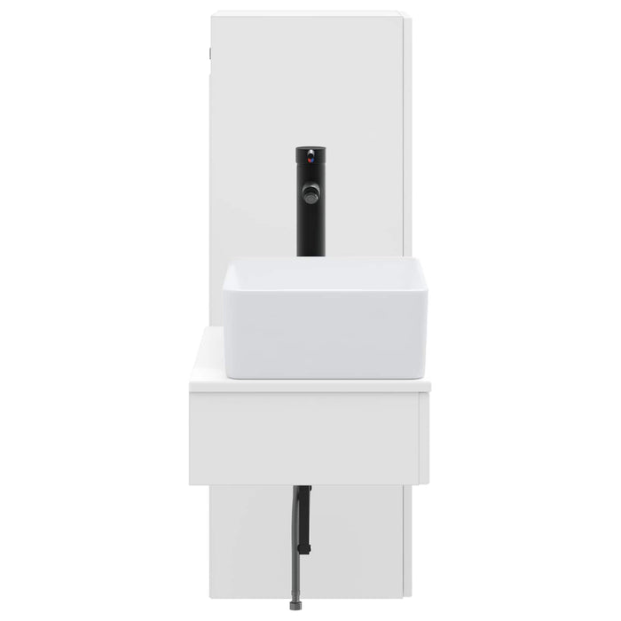 Set de mobilier pentru baie 2 buc. Alb 33 x 34,5 x 100 cm WALTI