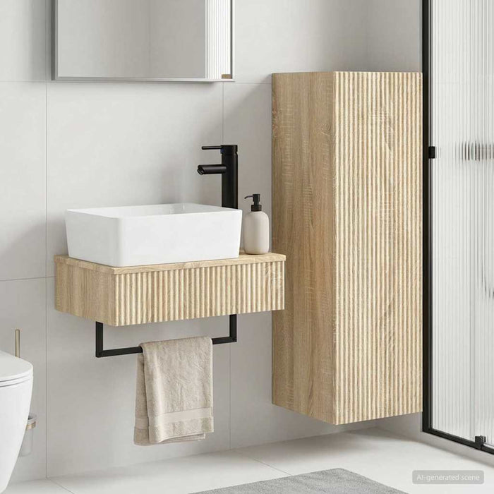Set de mobilier pentru baie 2 buc. Stejar Sonoma WALTI
