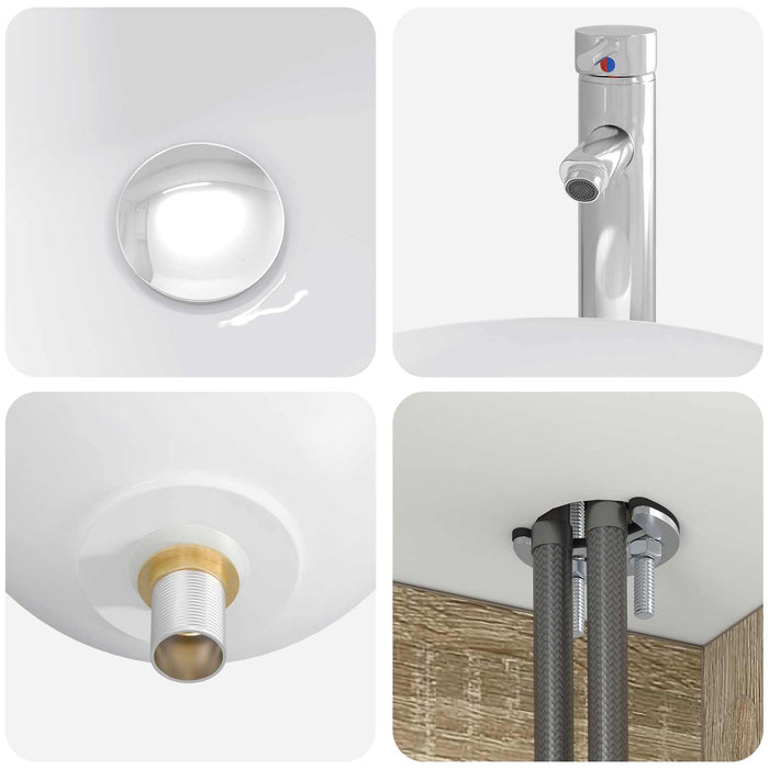 Set de mobilier pentru baie 2 buc. Stejar Sonoma WALTI