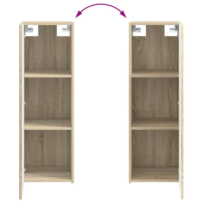 Set de mobilier pentru baie 2 buc. Stejar Sonoma WALTI