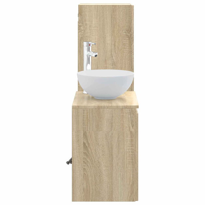 Set de mobilier pentru baie 2 buc. Stejar Sonoma WALTI