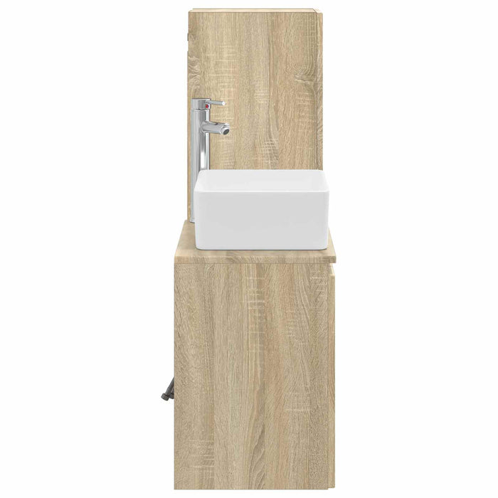 Set de mobilier pentru baie 2 buc. Stejar Sonoma WALTI