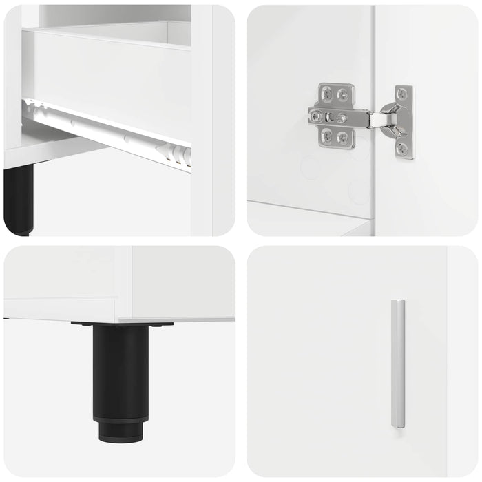 Unitate Vanity pentru Baie Alb 60 x 35 x 60 cm Lemn prelucrat - WALTI WALTI