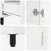 Unitate Vanity pentru Baie Alb 60 x 35 x 60 cm Lemn prelucrat - WALTI WALTI