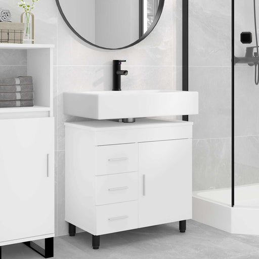 Unitate Vanity pentru Baie Alb 60 x 35 x 60 cm Lemn prelucrat - WALTI WALTI