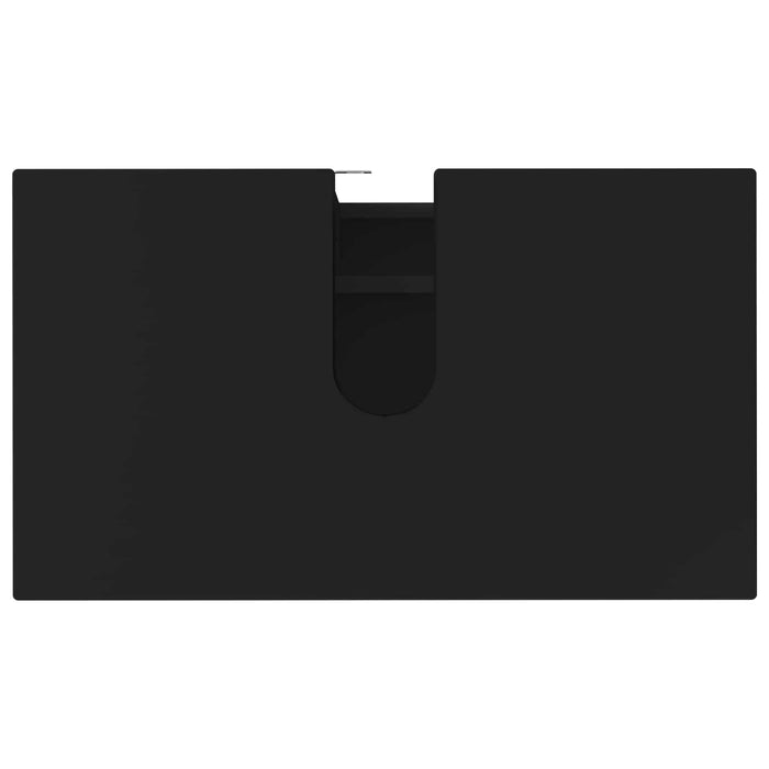Mobilă de baie cu chiuvetă Negru 60 x 35 x 60 cm Lemn prelucrat - WALTI WALTI