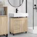 Unitate Vanity pentru Baie Stejar Sonoma 60 x 35 x 60 cm - WALTI WALTI