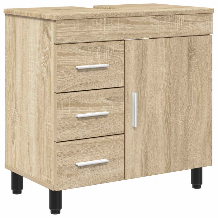 Unitate Vanity pentru Baie Stejar Sonoma 60 x 35 x 60 cm - WALTI WALTI
