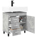 Unitate Vanity pentru Baie Gri Beton 60 x 35 x 60 cm - WALTI WALTI