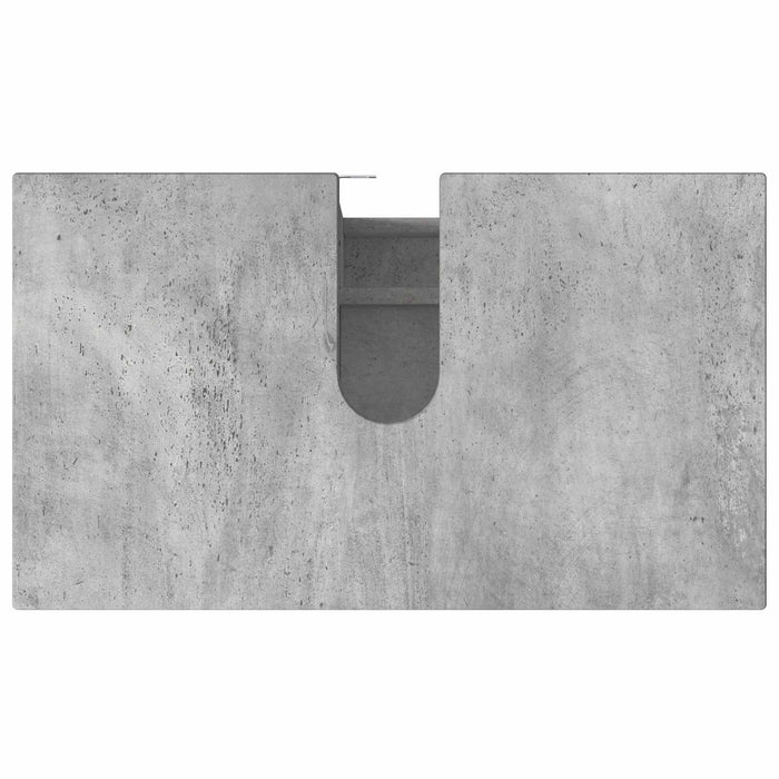 Unitate Vanity pentru Baie Gri Beton 60 x 35 x 60 cm - WALTI WALTI