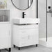 Unitate Vanity pentru Baie Alb foarte lucios 60 x 35 x 60 cm - WALTI WALTI