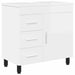Unitate Vanity pentru Baie Alb foarte lucios 60 x 35 x 60 cm - WALTI WALTI
