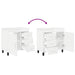 Unitate Vanity pentru Baie Alb foarte lucios 60 x 35 x 60 cm - WALTI WALTI
