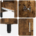 Unitate Vanity pentru Baie Stejar fumuriu 60 x 35 x 60 cm - WALTI WALTI