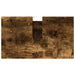 Unitate Vanity pentru Baie Stejar fumuriu 60 x 35 x 60 cm - WALTI WALTI
