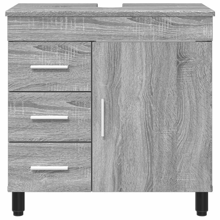 Unitate Vanity pentru Baie Sonoma gri 60 x 35 x 60 cm - WALTI WALTI