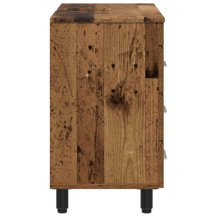 Unitate Vanity pentru Baie Lemn vechi 60 x 35 x 60 cm - WALTI WALTI