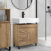 Unitate Vanity pentru Baie Stejar Artizanal 60 x 35 x 60 cm - WALTI WALTI