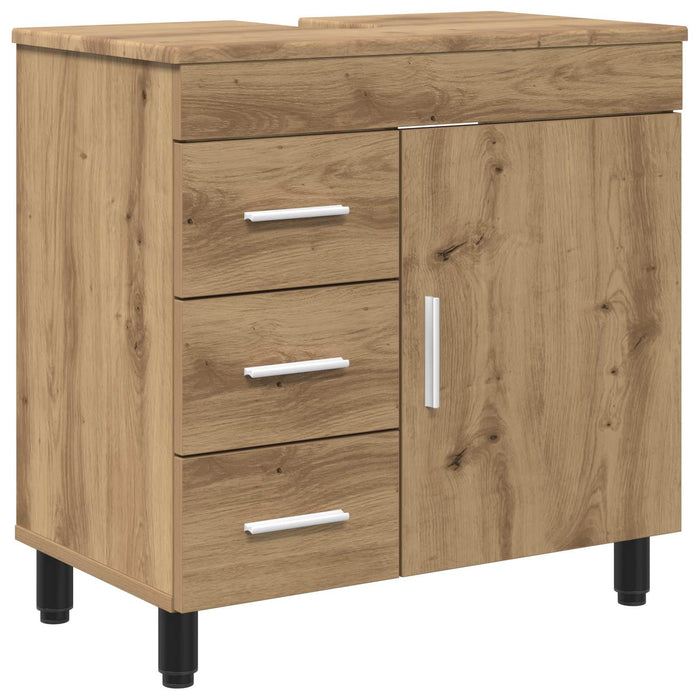 Unitate Vanity pentru Baie Stejar Artizanal 60 x 35 x 60 cm - WALTI WALTI