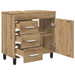 Unitate Vanity pentru Baie Stejar Artizanal 60 x 35 x 60 cm - WALTI WALTI
