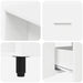 Unitate Vanity pentru Baie Alb 80 x 35 x 60 cm Lemn prelucrat - WALTI WALTI