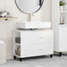 Unitate Vanity pentru Baie Alb 80 x 35 x 60 cm Lemn prelucrat - WALTI WALTI