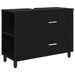 Unitate Vanity pentru Baie Negru 80 x 35 x 60 cm Lemn prelucrat - WALTI WALTI