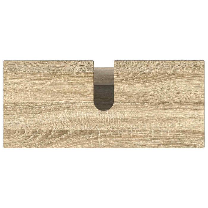 Dulap sub chiuvetă pentru baie Stejar sonoma 80 x 35 x 60 cm - WALTI WALTI