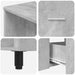 Unitate Vanity pentru Baie Gri Beton 80 x 35 x 60 cm - WALTI WALTI