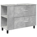 Unitate Vanity pentru Baie Gri Beton 80 x 35 x 60 cm - WALTI WALTI