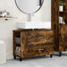 Unitate Vanity pentru Baie Stejar fumuriu 80 x 35 x 60 cm - WALTI WALTI