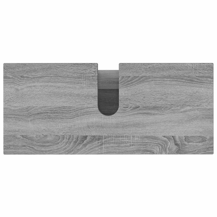 Unitate Vanity pentru Baie Sonoma gri 80 x 35 x 60 cm - WALTI WALTI