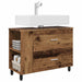 Unitate Vanity pentru Baie Lemn vechi 80 x 35 x 60 cm - WALTI WALTI