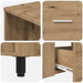 Unitate Vanity pentru Baie Stejar Artizanal 80 x 35 x 60 cm - WALTI WALTI