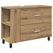 Unitate Vanity pentru Baie Stejar Artizanal 80 x 35 x 60 cm - WALTI WALTI
