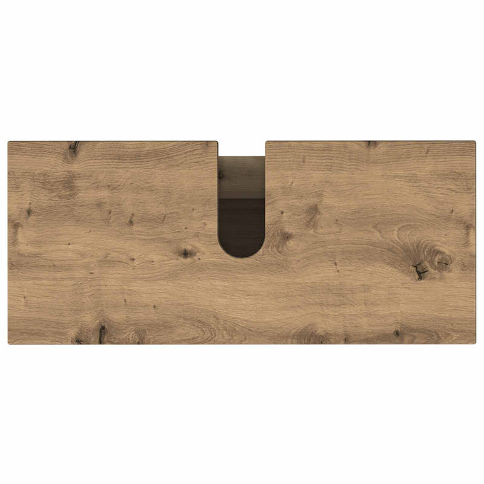 Unitate Vanity pentru Baie Stejar Artizanal 80 x 35 x 60 cm - WALTI WALTI