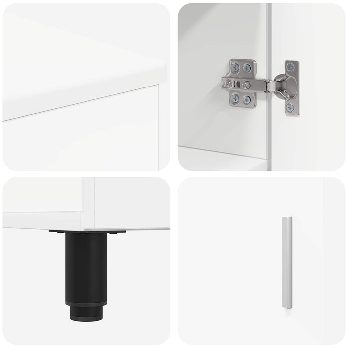 Unitate Vanity pentru Baie Alb 60 x 35 x 60 cm Lemn prelucrat - WALTI WALTI