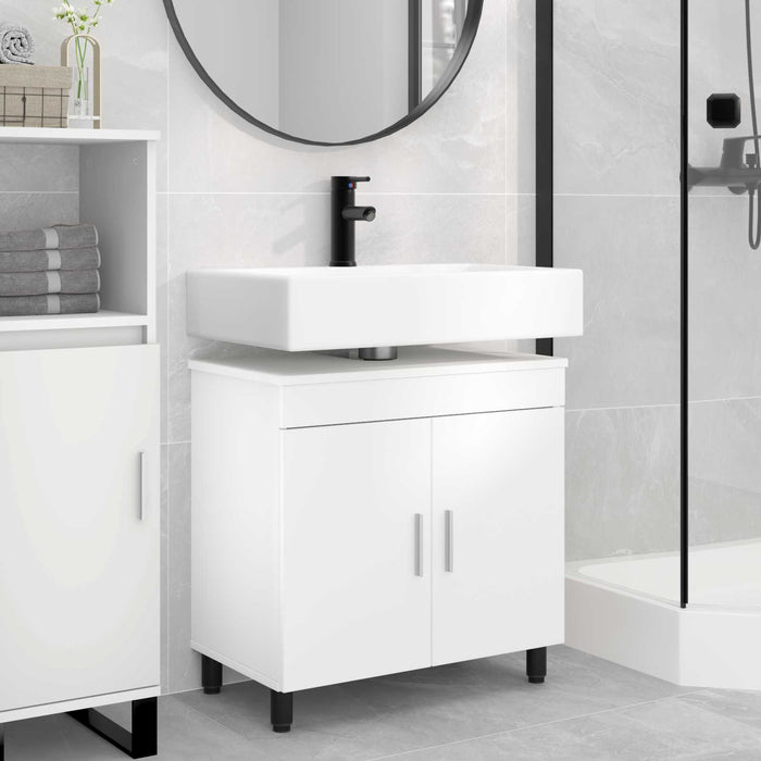 Unitate Vanity pentru Baie Alb 60 x 35 x 60 cm Lemn prelucrat - WALTI WALTI