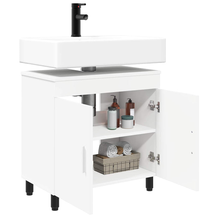 Unitate Vanity pentru Baie Alb 60 x 35 x 60 cm Lemn prelucrat - WALTI WALTI