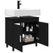 Unitate Vanity pentru Baie Negru 60 x 35 x 60 cm Lemn prelucrat - WALTI WALTI