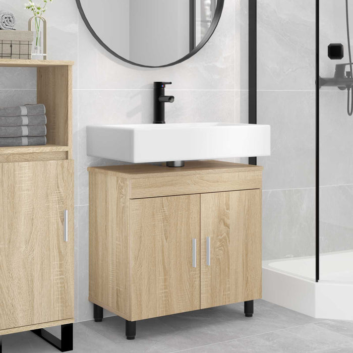 Unitate Vanity pentru Baie Stejar Sonoma 60 x 35 x 60 cm - WALTI WALTI