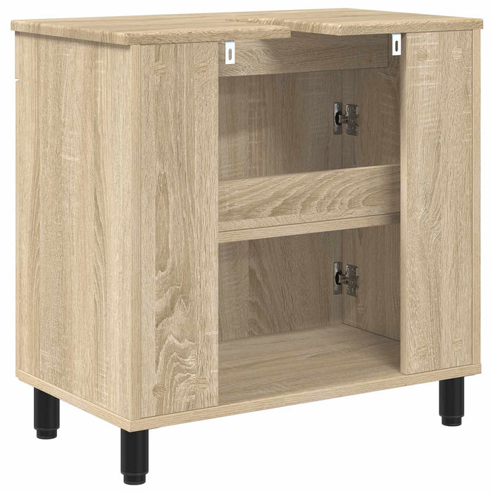 Unitate Vanity pentru Baie Stejar Sonoma 60 x 35 x 60 cm - WALTI WALTI
