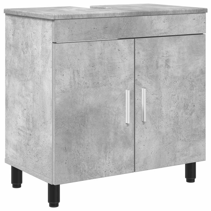 Unitate Vanity pentru Baie Gri Beton 60 x 35 x 60 cm - WALTI WALTI