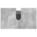 Unitate Vanity pentru Baie Gri Beton 60 x 35 x 60 cm - WALTI WALTI