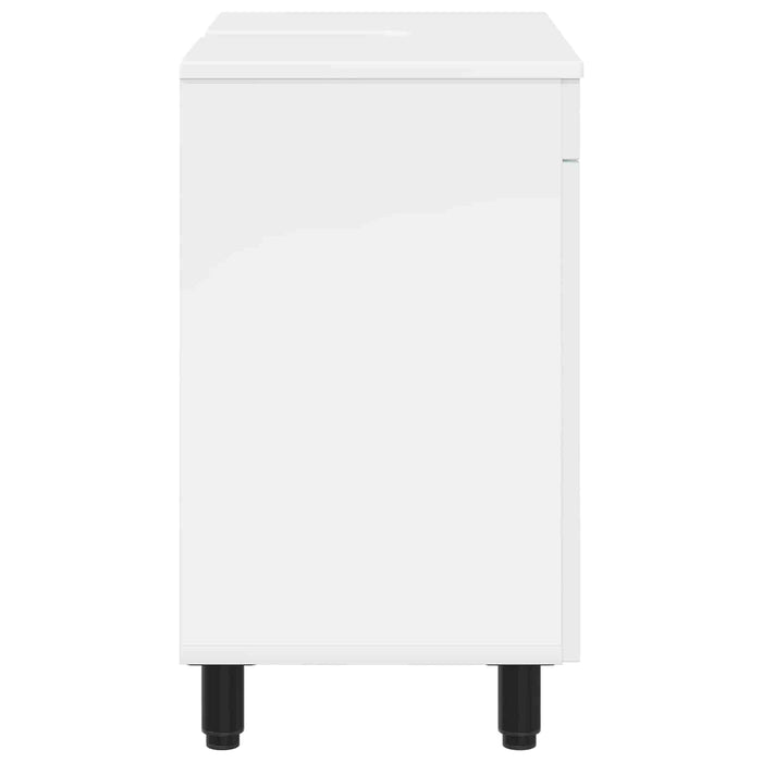 Unitate Vanity pentru Baie Alb foarte lucios 60 x 35 x 60 cm - WALTI WALTI