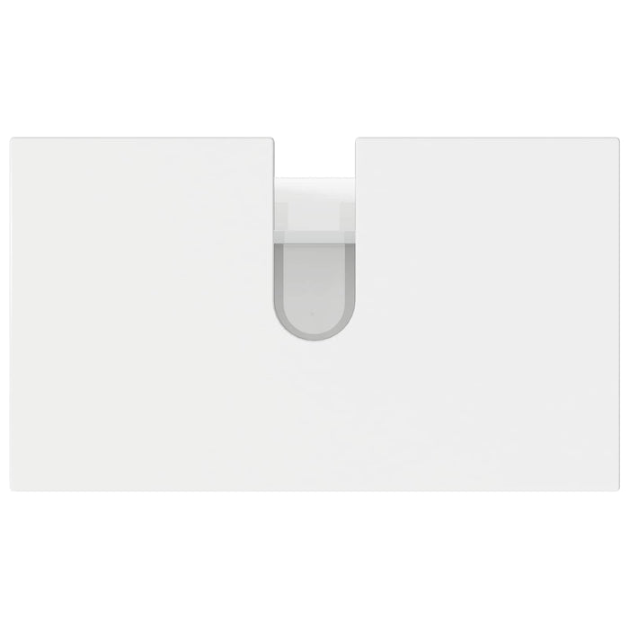 Unitate Vanity pentru Baie Alb foarte lucios 60 x 35 x 60 cm - WALTI WALTI