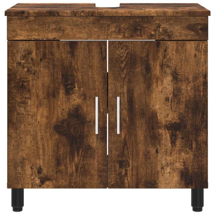 Unitate Vanity pentru Baie Stejar fumuriu 60 x 35 x 60 cm - WALTI WALTI