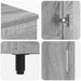 Unitate Vanity pentru Baie Sonoma gri 60 x 35 x 60 cm - WALTI WALTI
